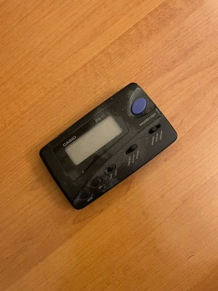 Jam alarm digital casio