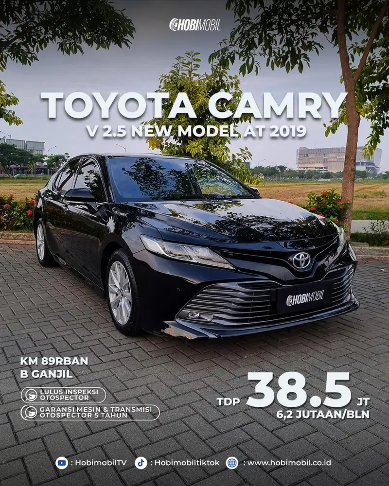 Camry V 2.5 New Model AT Thn 2019