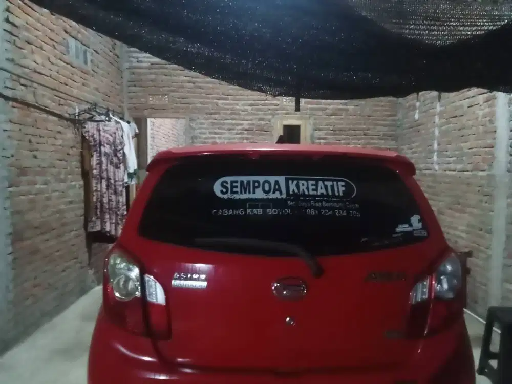 Di Jual Ayla Merah 2016 Tipe X Manual