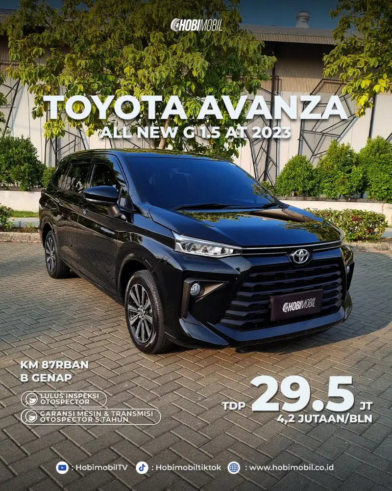 All New Avanza G 1.5 AT Thn 2023