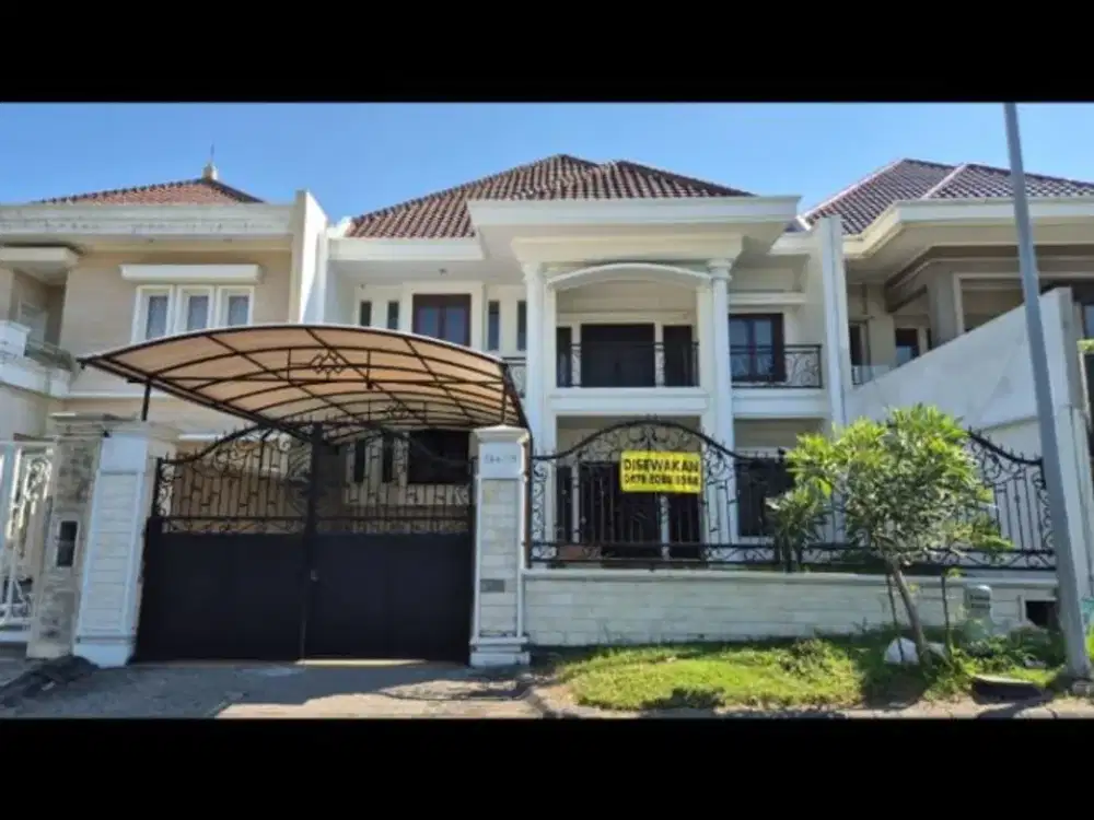 Disewakan Rumah Komersial Citraland Surabaya | Nol Jalan Raya | Cocok Bank, Showroom, Restoran & Kantor di Surabaya