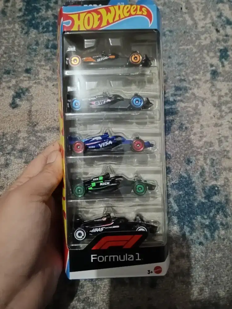 Hotwheels pack isi 5 , Formula 1 / F1