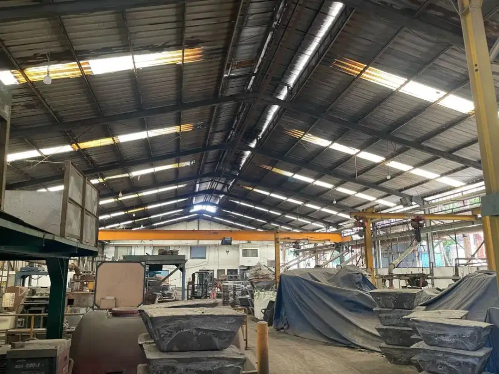 JUAL CEPAT LAHAN & BANGUNAN EKS PABRIK DI BOGOR