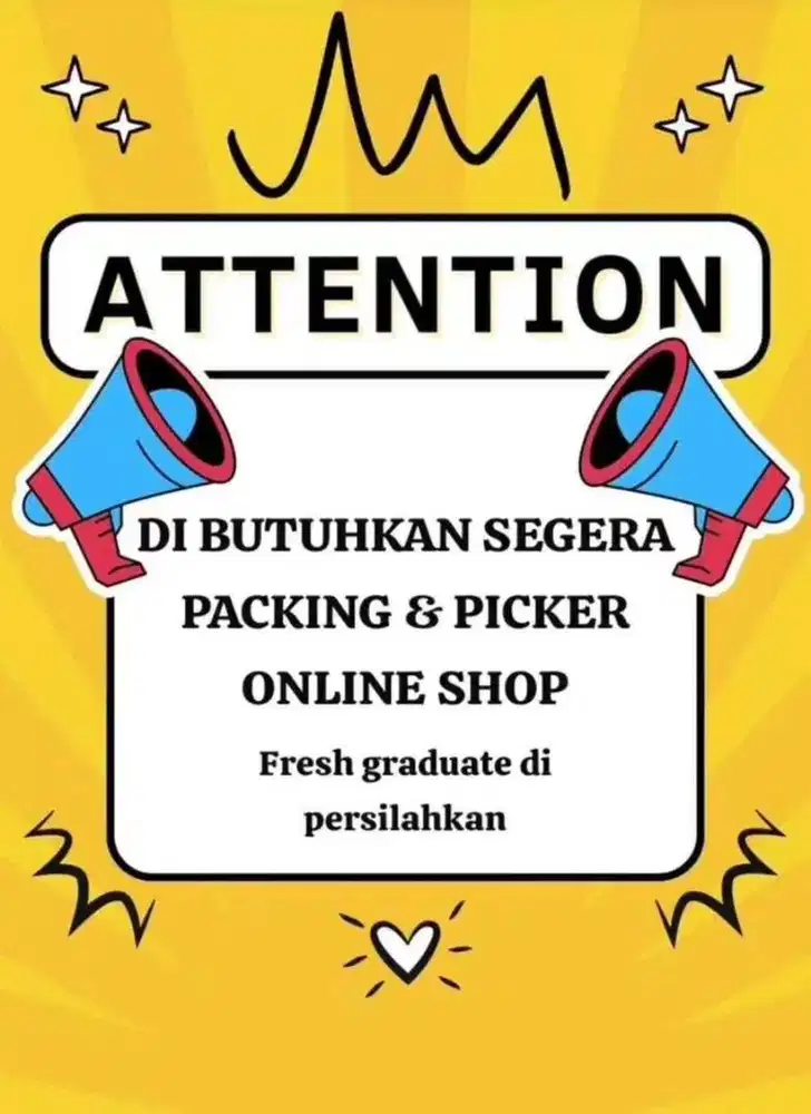 DIBUTUHKAN ADMIN ONLINE SHOP