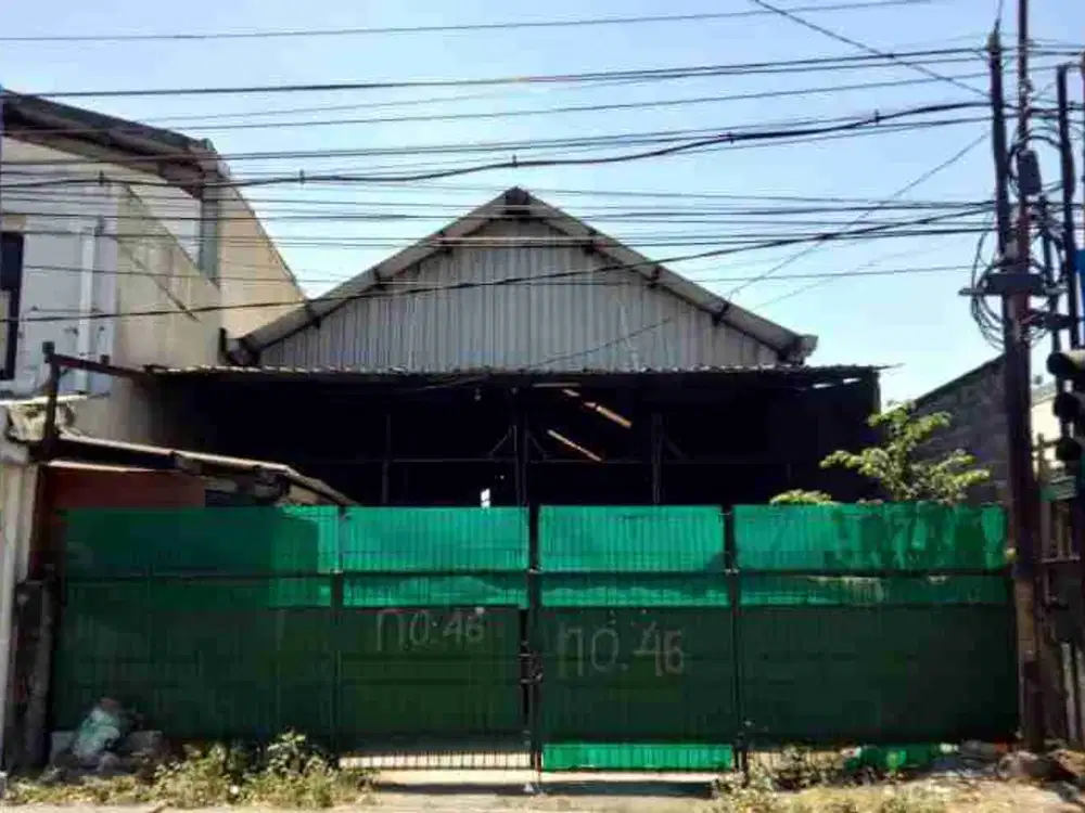 DISEWAKAN GUDANG  NOL JALAN RAYA BIBIS SURABAYA BARAT