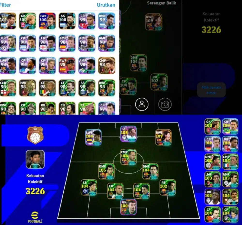 jual akun efootball