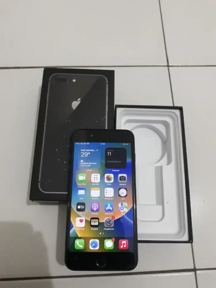 Iphone 8 plus black minus