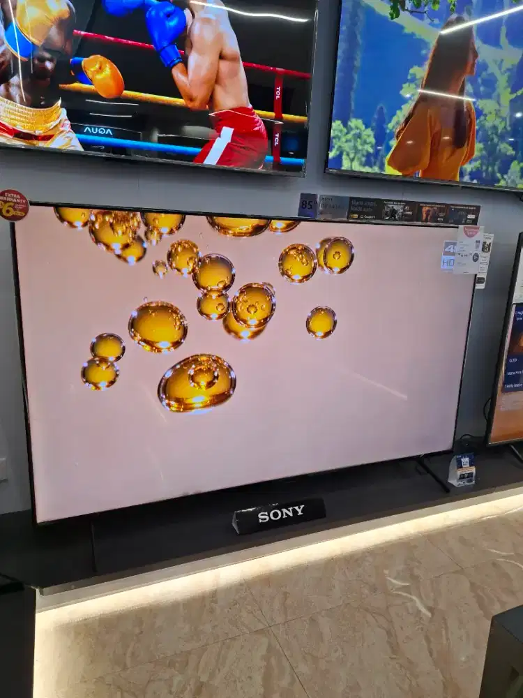 SONY GOOGLE TV BRAVIA 3 85 INCH NEW GARANSI RESMI SONY