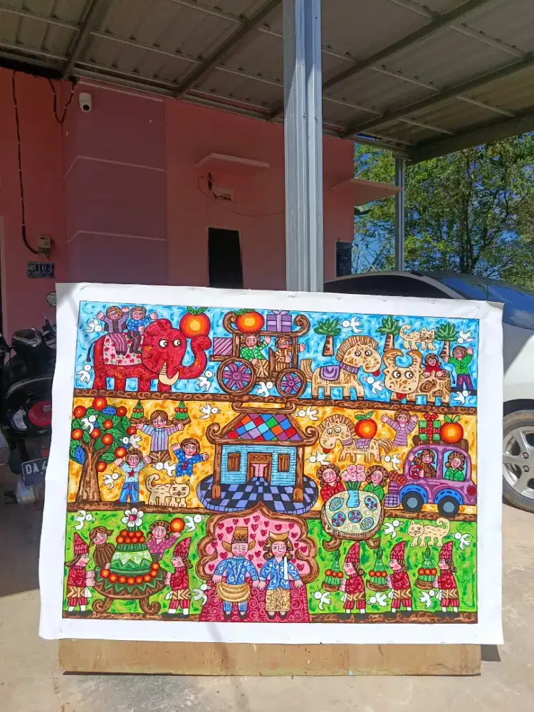 Lukisan Repro Erica Hestu Penganten
