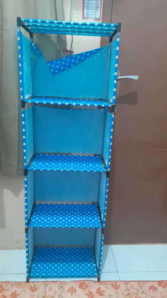Dijual Rak Kain 5 susun & Kotak Box Nappoly