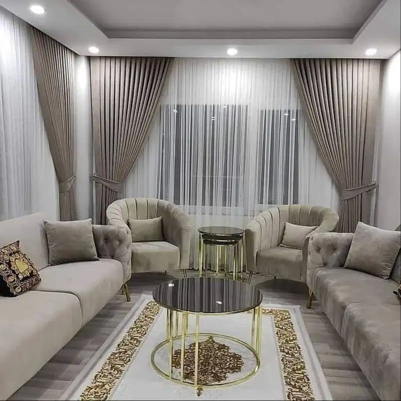 Pesanan Tirai Gorden Jendela Gordyn Mewah Hordeng Model Terbaru Murah