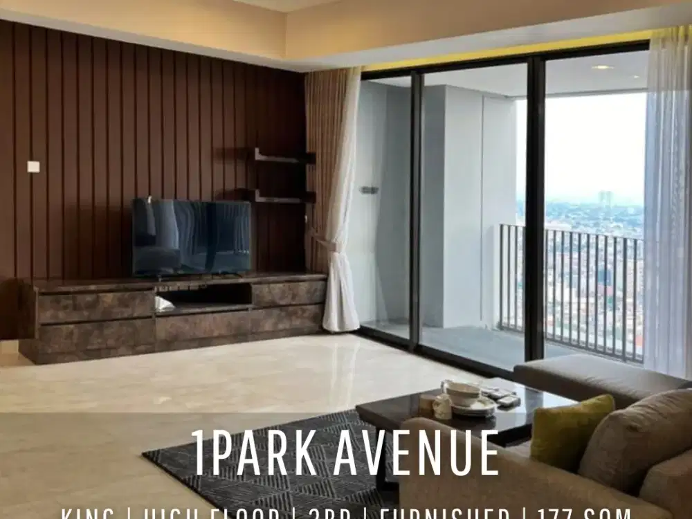 1Park Avenue tower King High Floor 3BR Fully Furnished Move-in Ready