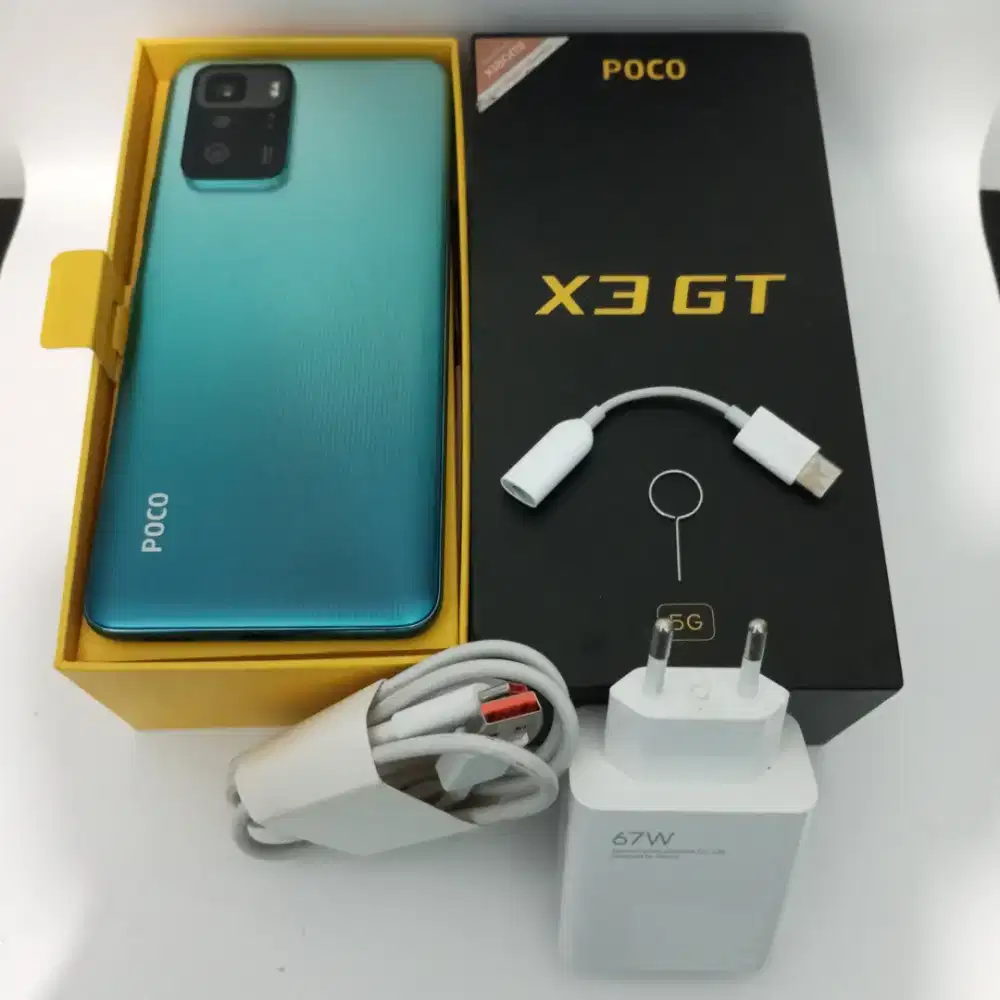 Dijmin Ter-MURAH!!! Poco X3 GT 5G 8/128 Resmi Mulus 98% Like New