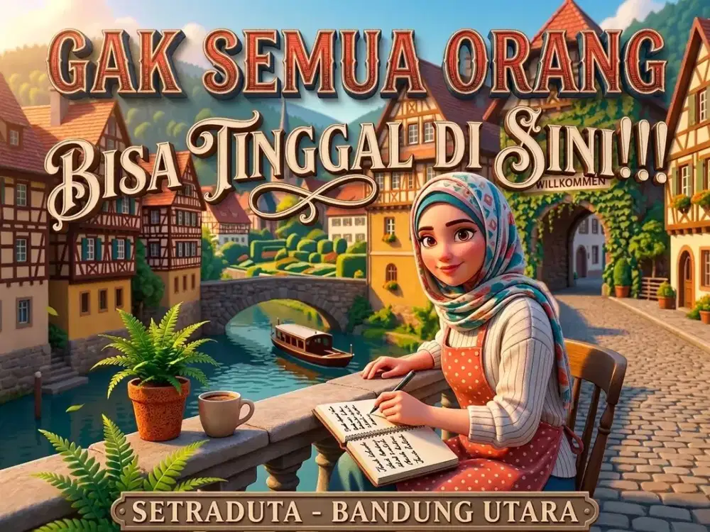 JUAL RUMAH DI SETRADUTA, PASTEUR, SARIJADI, BANDUNG UTARA.