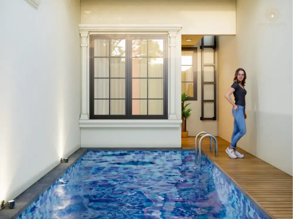 Jual Rumah Mewah Kolam Renang Godean SHM dekat Tugu Jogja