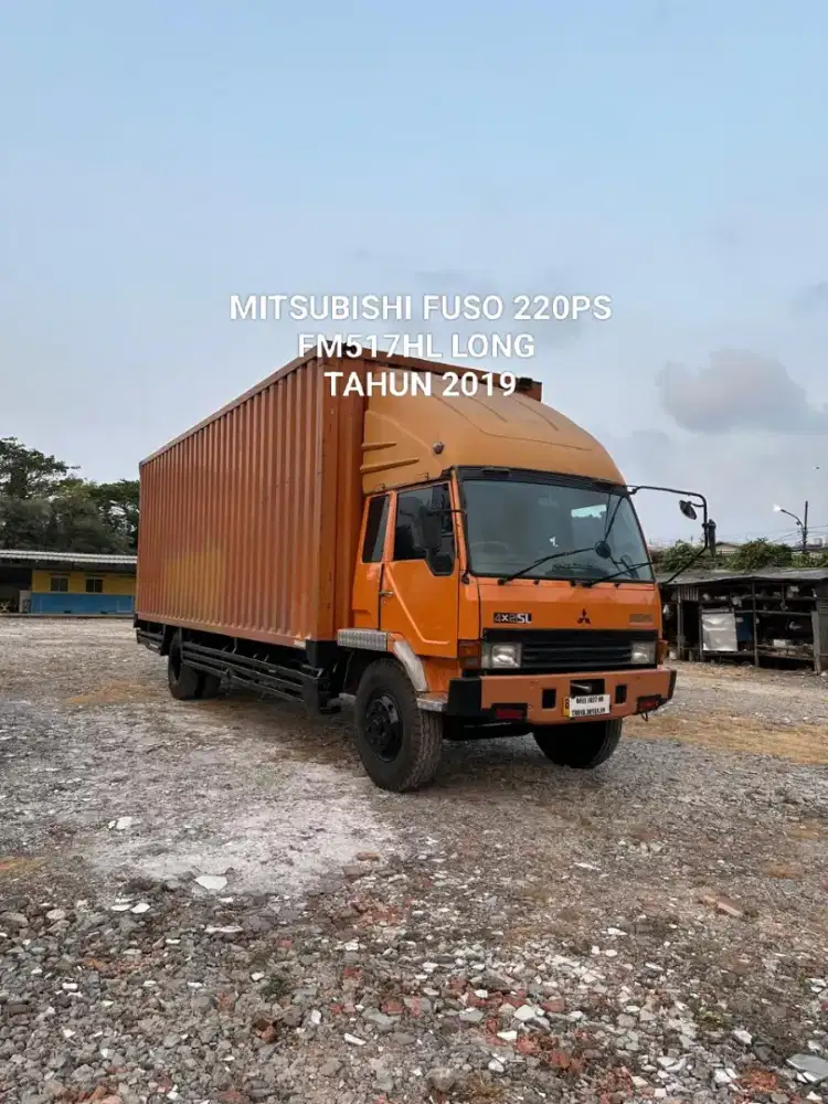MITSUBISHI FUSO FM517HL LONG 220PS BOK CONTENER ENGKEL ORSINEL CAT