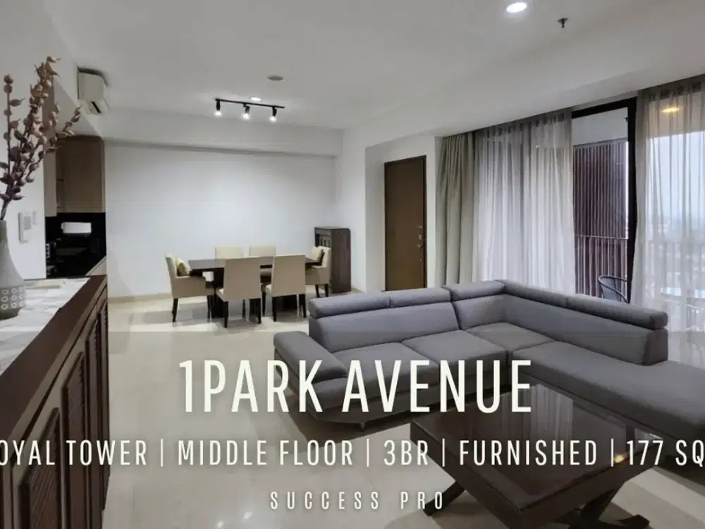 For Sale! 1Park Avenue Tower Royal 3BR Middle Floor with City View