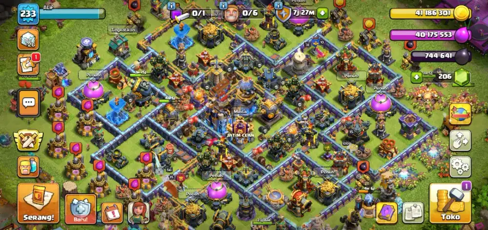 Akun coc th18 di jual