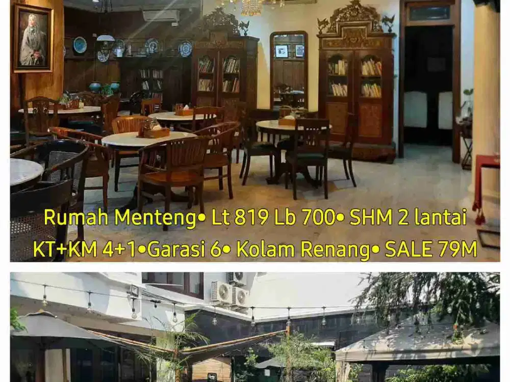 Rumah Menteng Siap Huni
