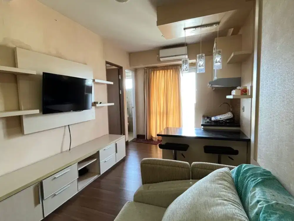 Dijual 2BR Oak Tower A Lantai 12 – View Jalan, Full Furnish, AJB Ready, Siap Huni, Pulo Gadung