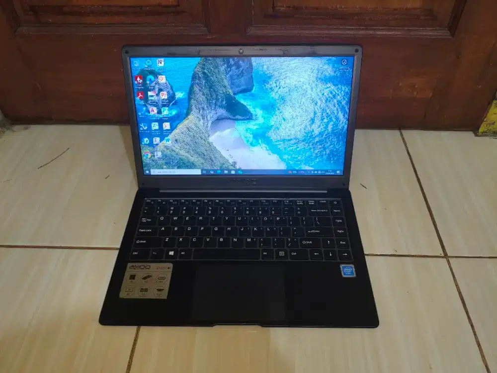 Laptop axioo slimbook 14A intel Celeron-n4020 Ram 6GB ssd 128GB Slimm