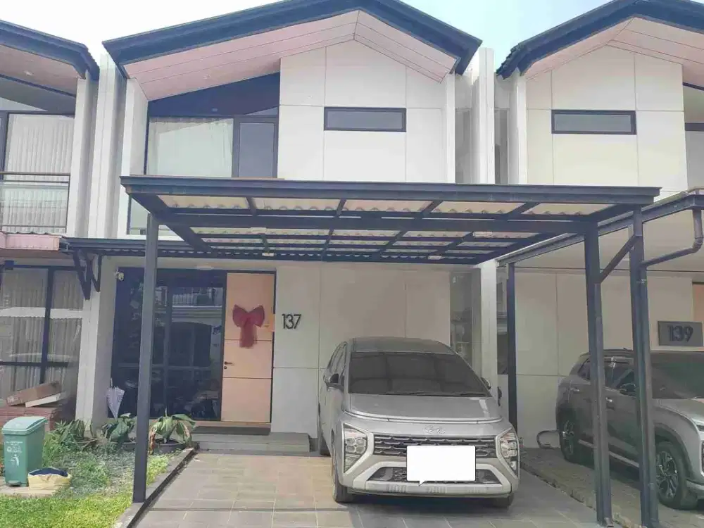rumah siap huni fully furnished bebas banjir di lippo karawaci utara