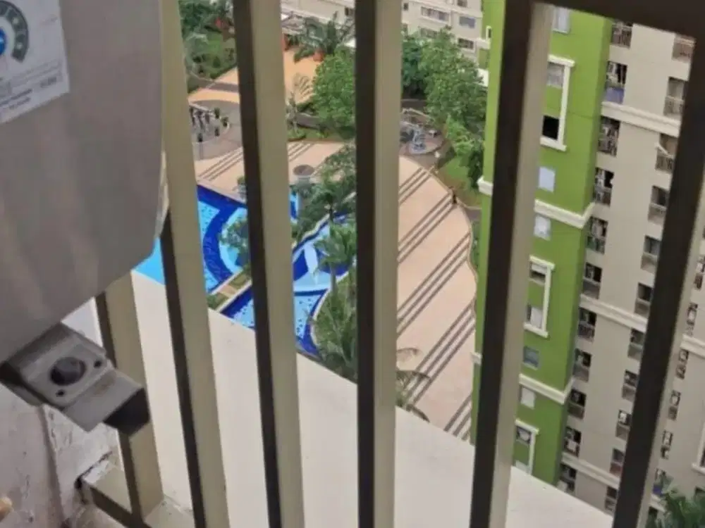 Jual cepat termurah apart green palace kalibata city shm view kolam renang