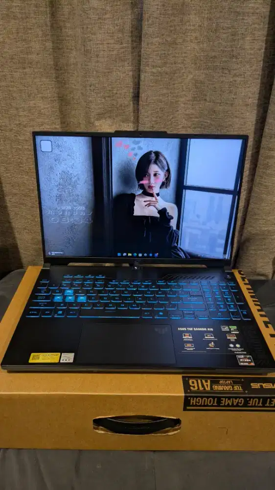 Laptop Asus TUF A16 FA607NUG RYZEN 7-7445HS RTX 4050 16/512