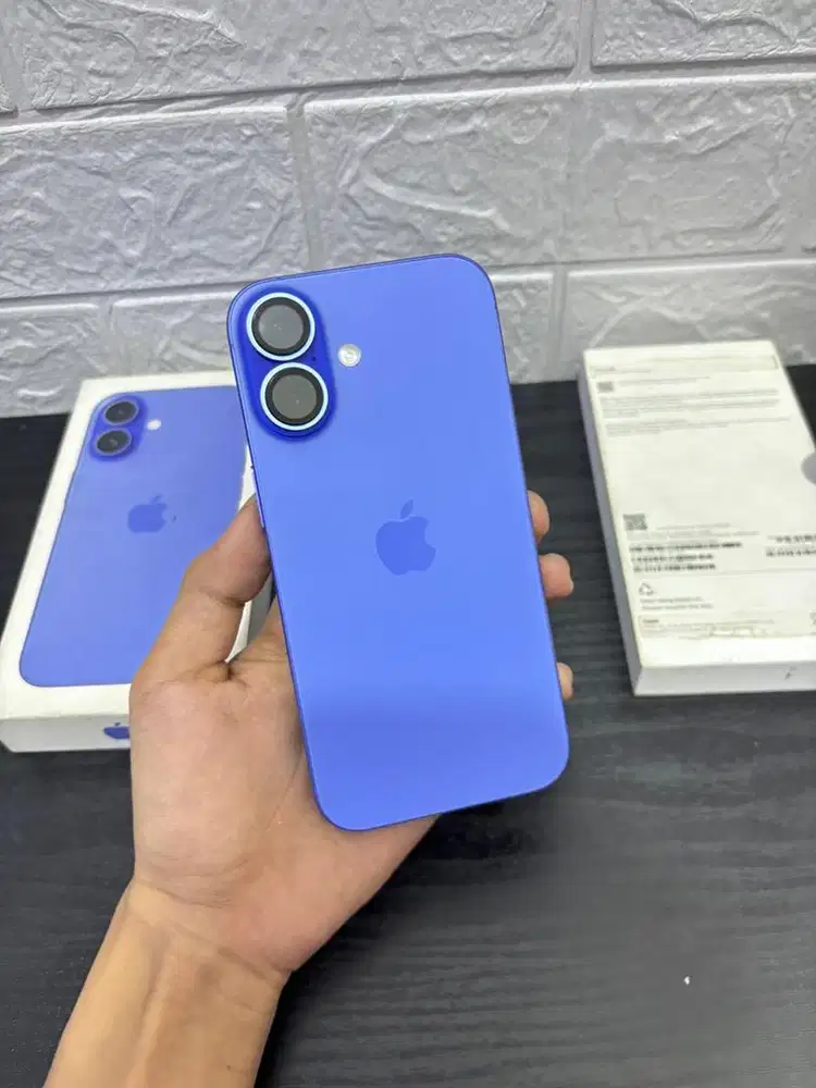IPHONE 16 256GB RESMI IBOX ID/A ON JANUARI 2027 FULLSET ORIGINAL