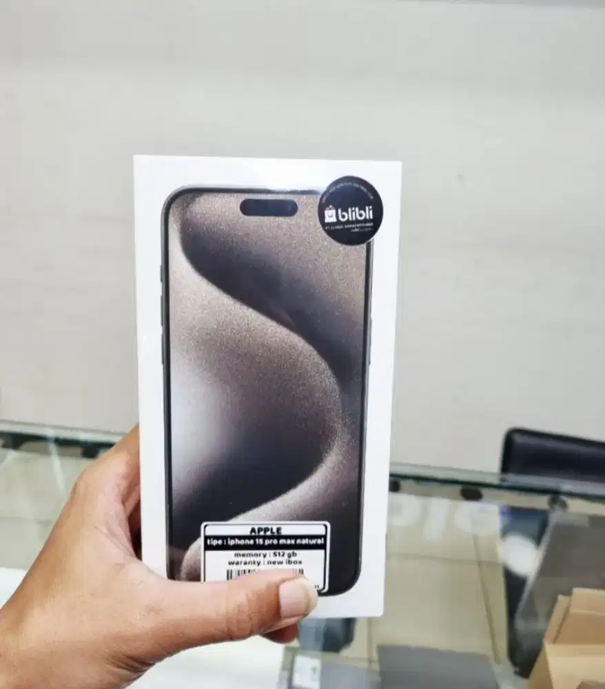 Iphone 15 promax 512 GB new ibOx