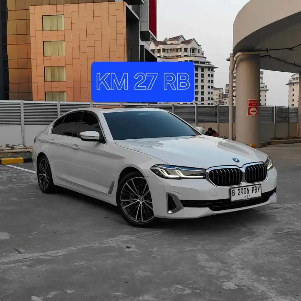 BMW 530i G30 NIK 2022 Putih