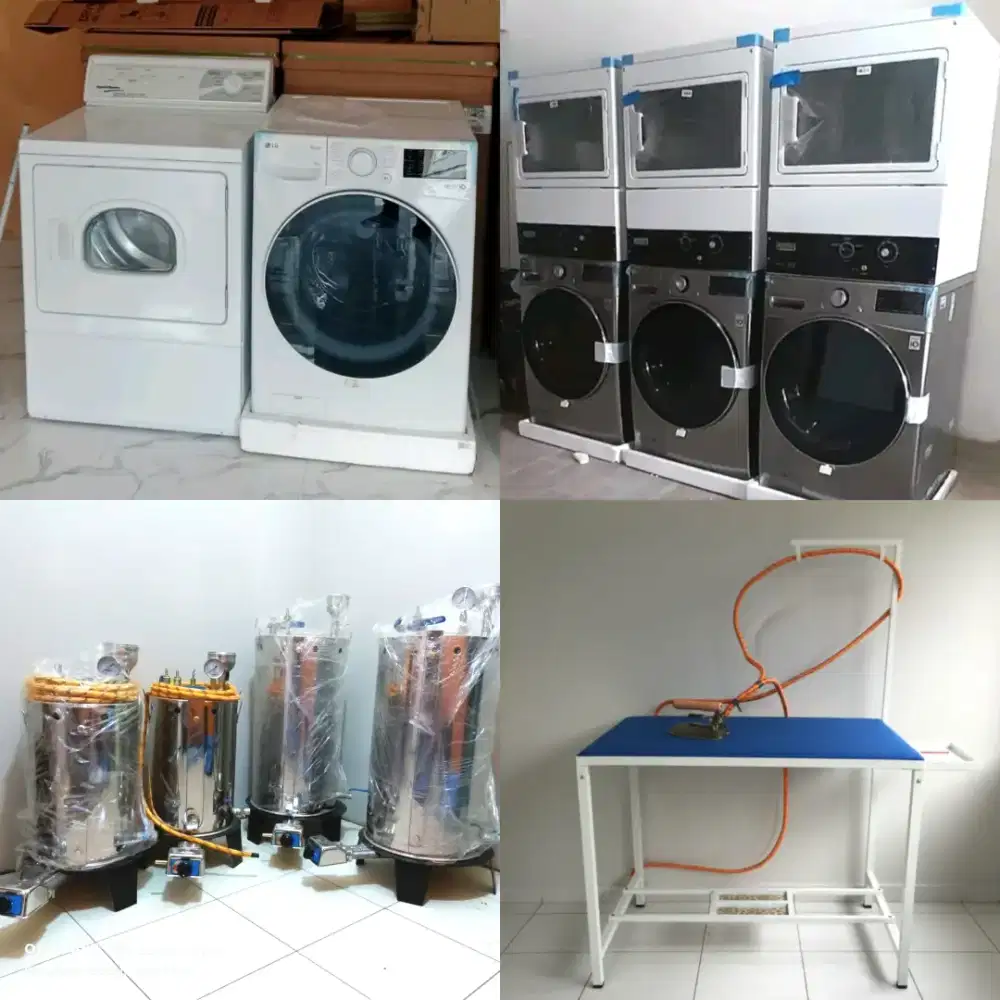 Paket lengkap usaha laundry