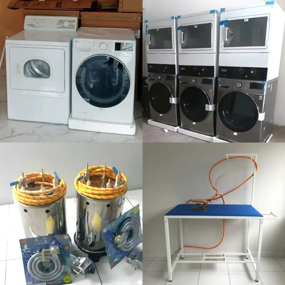 Paket lengkap usaha laundry