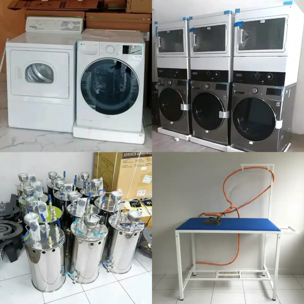 Paket lengkap usaha laundry