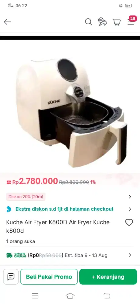 Air fryer Jual murah,salah beli