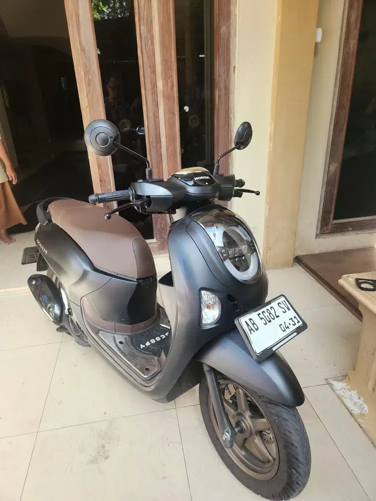 Scoopy keyless hitam doff 2026 Gbm