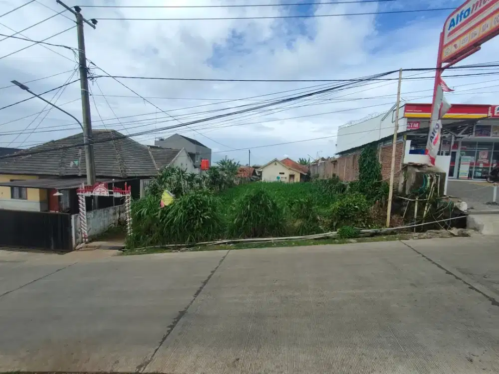 Tanah pinggir jalan di padaasih cisarua permana atas bandung barat
