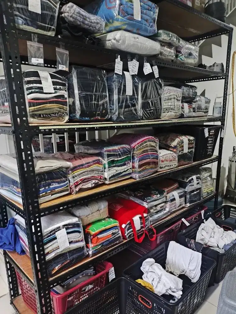 JUAL CUSTOMER LAUNDRY + MESIN + PERLENGKAPAN LAUNDRY