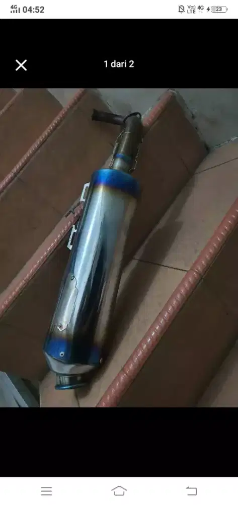 knalpot stainless vario gen 1