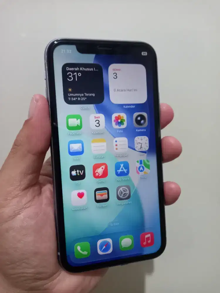 IPhone 11 Purple 128Gb Batangan minus wifi only