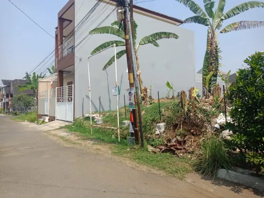 dijual tanah di komplek pptm jalan pesantren cibabat cimahi