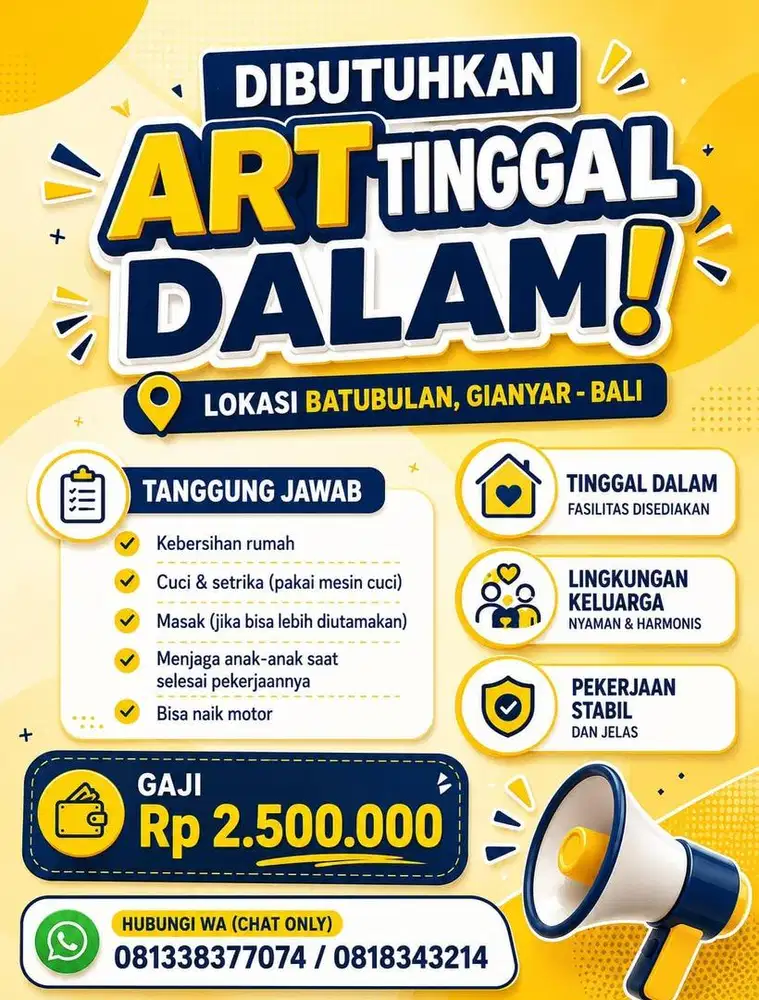CARI ART TINGGAL DALAM