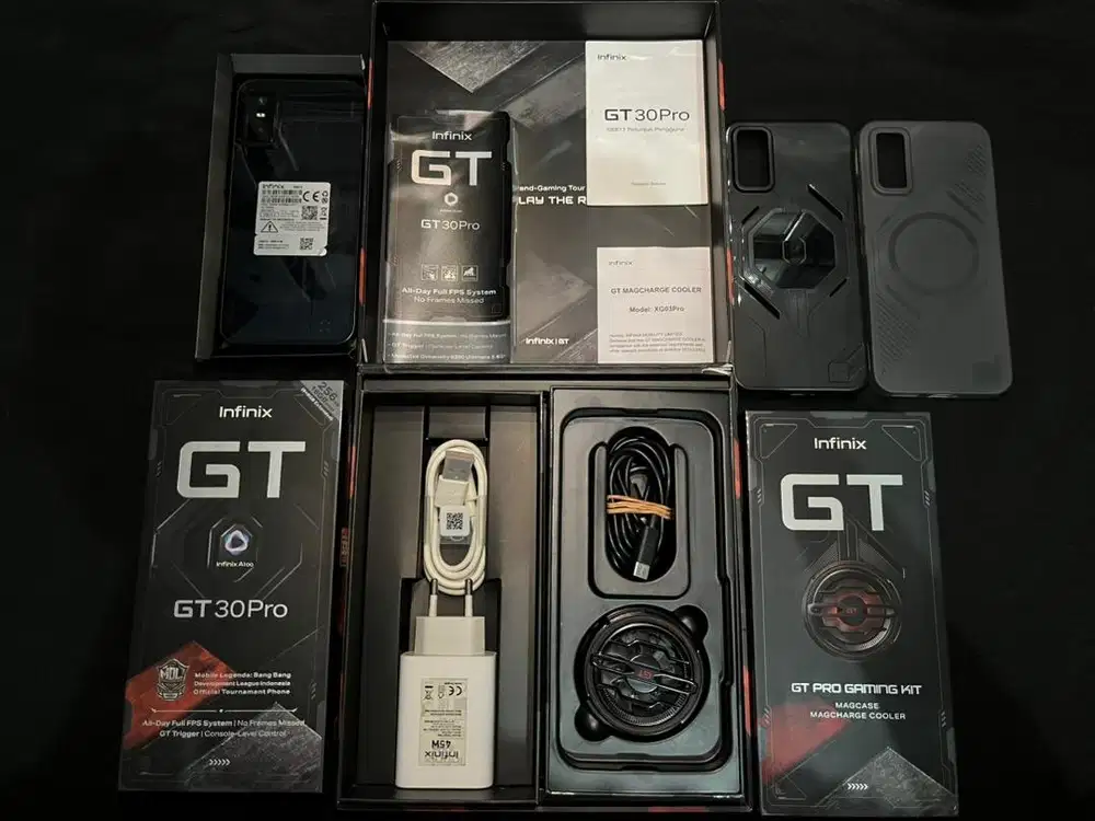 INFINIX GT 30 PRO 8/256 SPECIAL GIFTBOX 99% MULUS GARANSI ON JAN 2027
