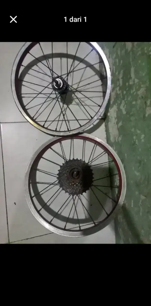 Velk sepeda aluminium 16inch