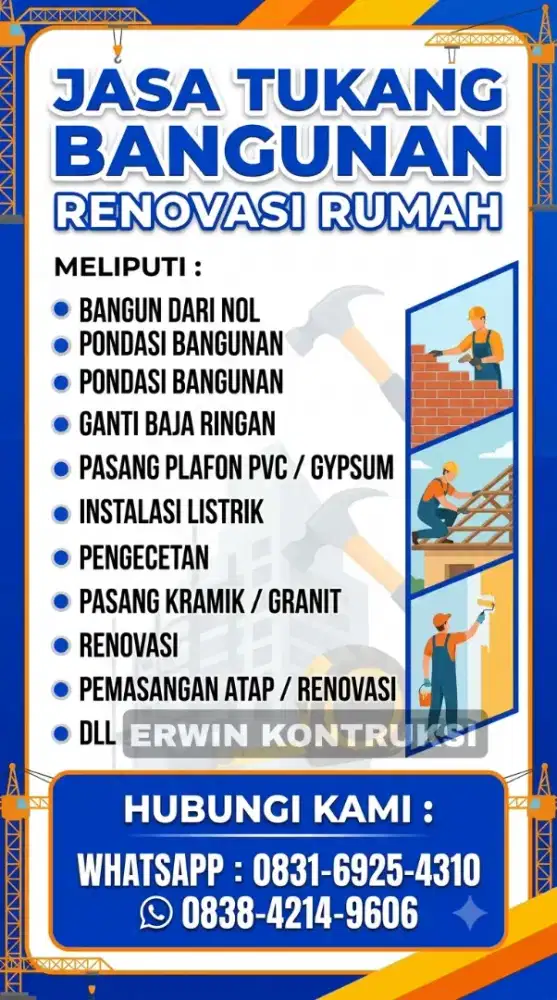 JASA TUKANG BANGUNAN