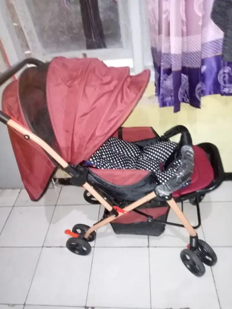 Stroller baby  beige