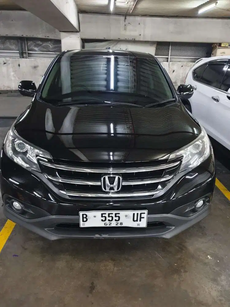 Honda Crv 2.4 Hitam 2013 Pajak Panjang Tangan 1 Orisinil Mulus Sekali