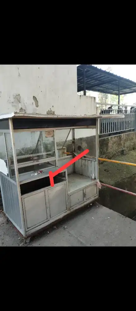 Roda bekas fried chicken,kompor semawar