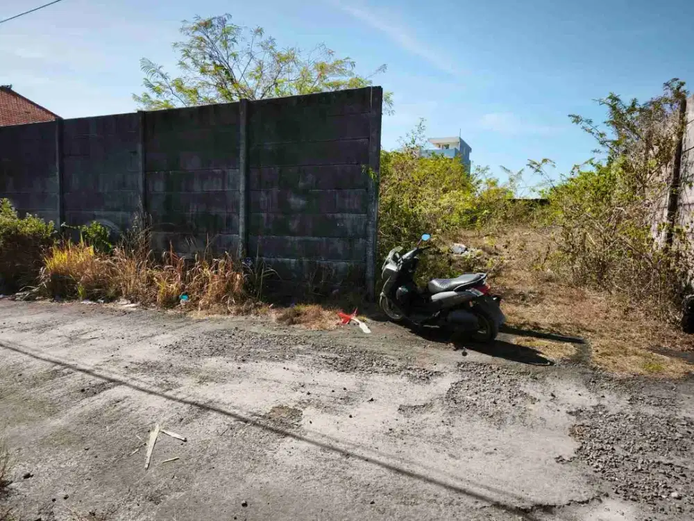 dijual tanah 750m² IDR 550 juta /are dikampus unud jimbaran Kuta Selatan Badung Bali