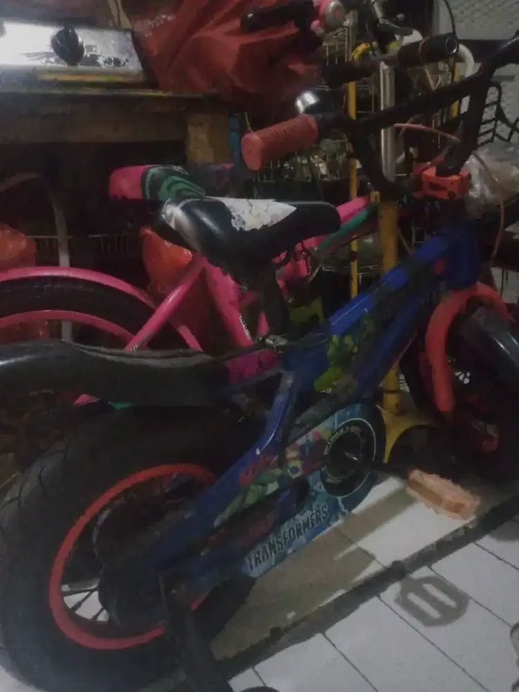 Sepeda anak Transformers